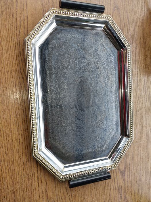 Taca do serwowania kawy, herbaty, deserów, posiłków 43 x 30 cm