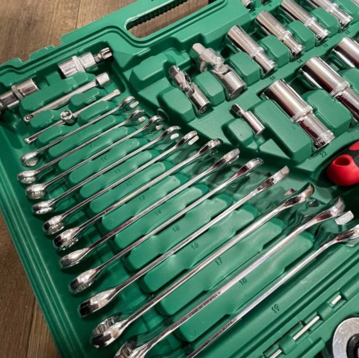 Набір ручних інструментів на 216 предметів для ремонту