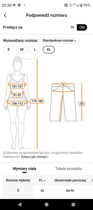 Zestaw damskich bokserek XL 4 sztuki