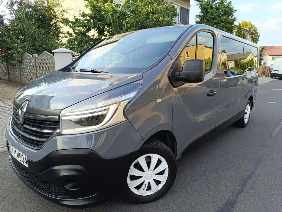Renault Trafic 2.0 dci 9 osob L2H1 salon Polska serwis ASO FV23% zadbany