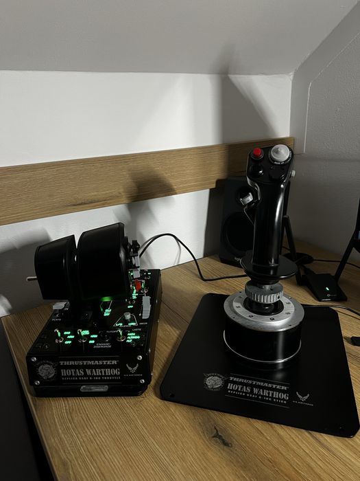 Thrustmaster Warthog zestaw joystick i przepustnica OKAZJA!