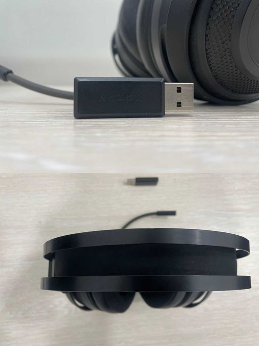 Оригінальні бездротові ігрові навушники Razer Nari Essential Wireless