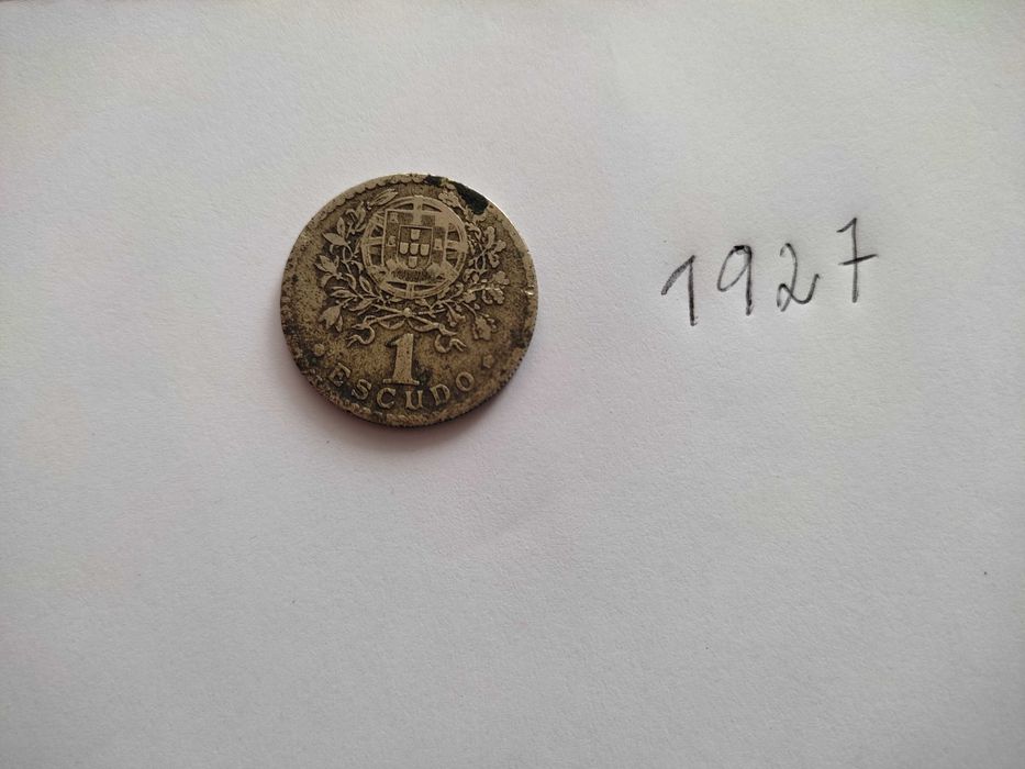 moedas da republica-1 escudo 1927