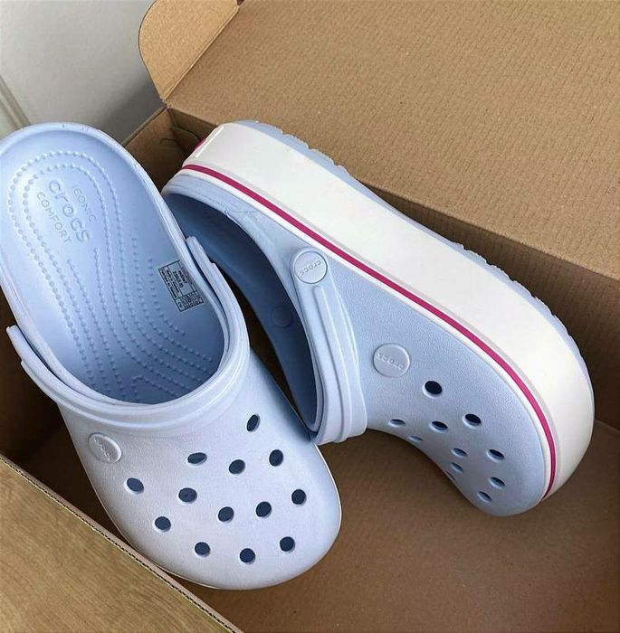 Крокси Crocband Platform Clog