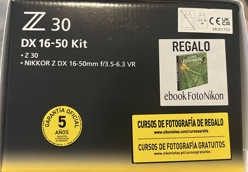 Camara fotografica Nikon Z30 NOVA com Garantia