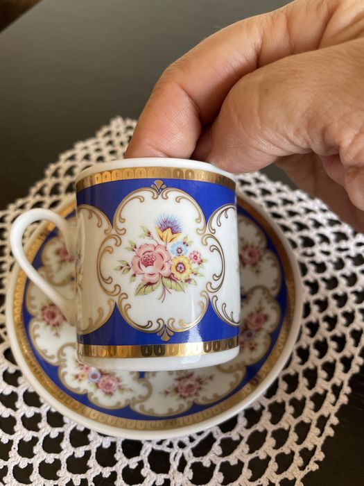 Chavena café porcelana