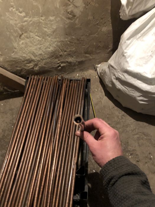 Трубка мідна 50 см 100 грн / шт жостка