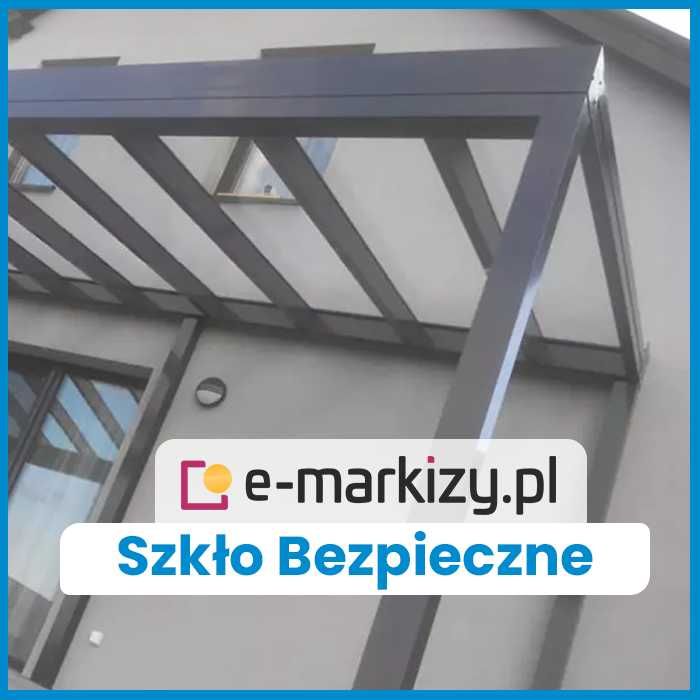 Szklana zabudowa tarasu zadaszenie tarasu szkło bezpieczne