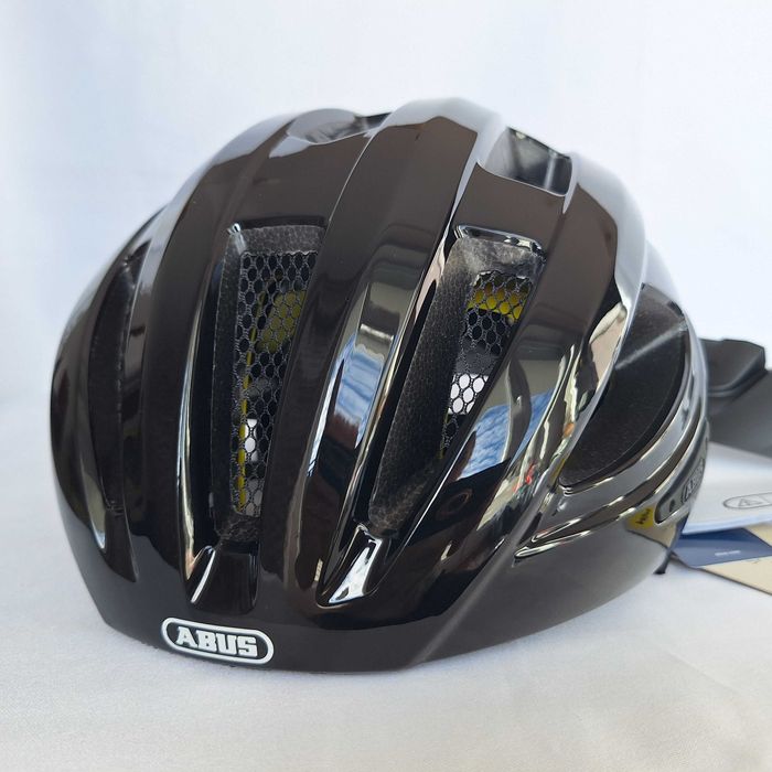 Kask rowerowy Abus Macator Mips Shiny Black L 58-62cm