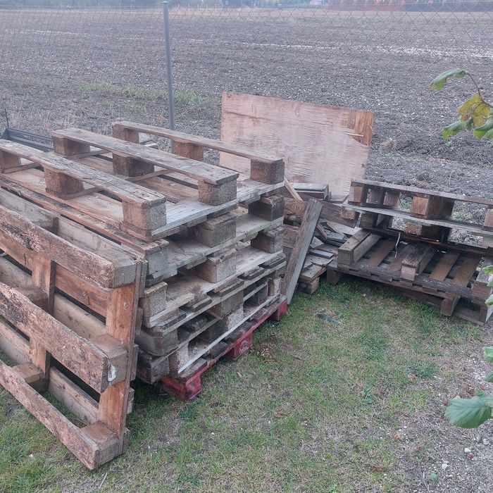 Palety na opał oddam za darmo