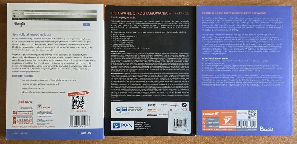 Testuj oprogramowanie jak Google, Testowanie oprogramowania w praktyce, Testowanie kodu  w praktyce