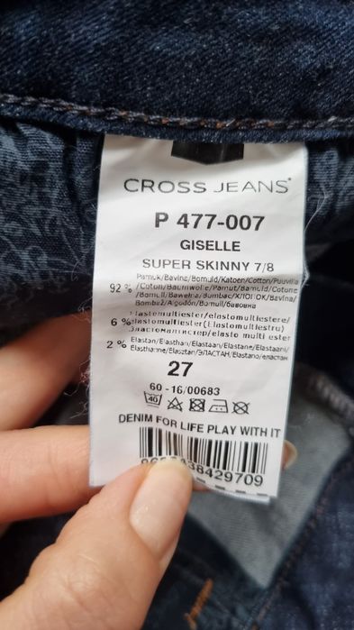 Rurki Cross Jeans Giselle 36/38