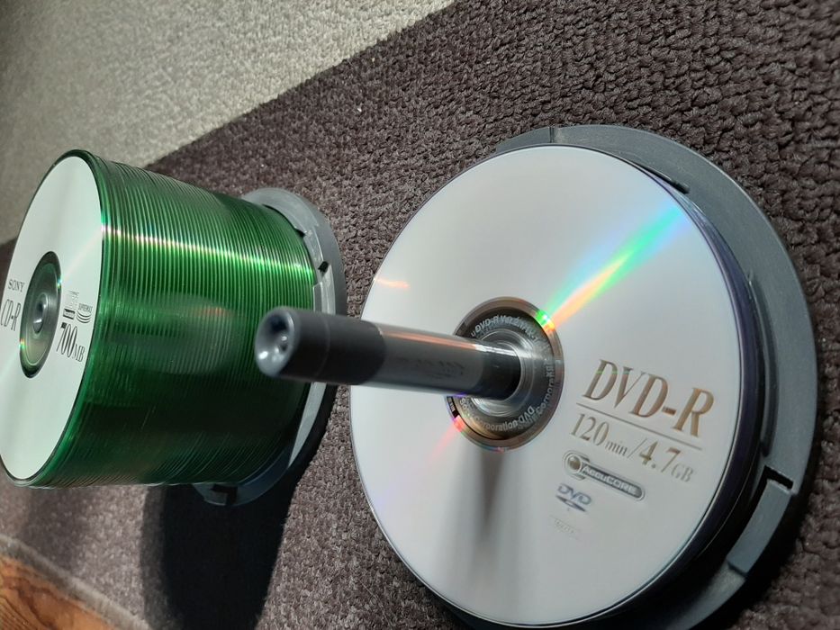 9 DVD-R Sony - nunca usados