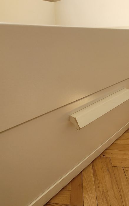 Łóżko, leżanka z 2 szufladami Ikea BRIMNES