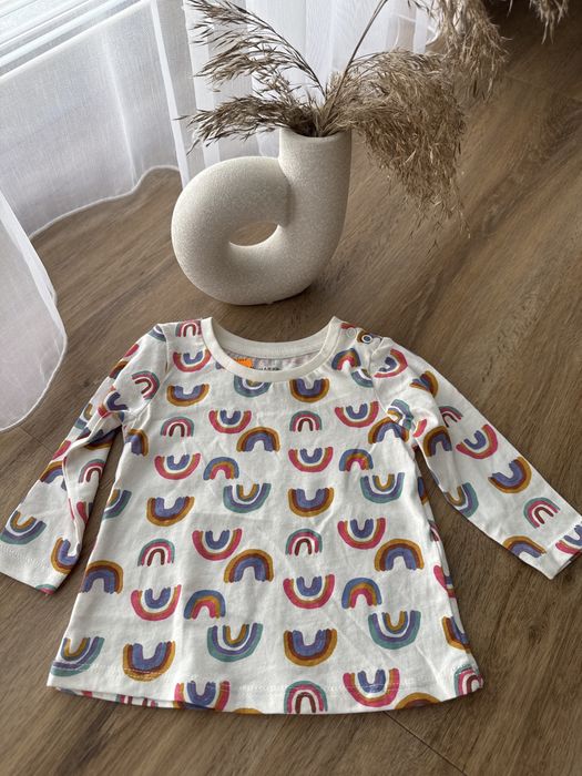 Bluzka dlugo rekaw z tęcze