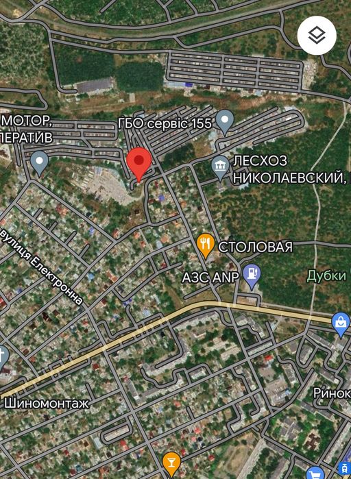 Металевий гараж з ямою.  Кооператив "Граніт" 4х6м (13 лінія, Дубки)