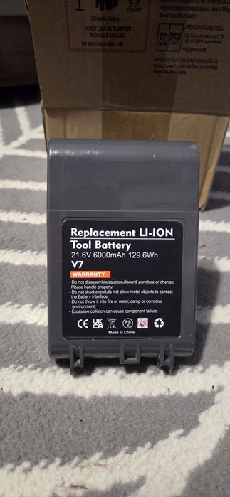 Nowy Akumulator Bateria do Dyson V7 - 6000mAh (Zamiennik)