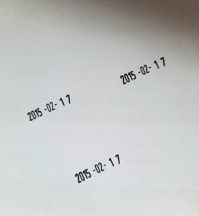 Pieczęć datownik Printy 4810