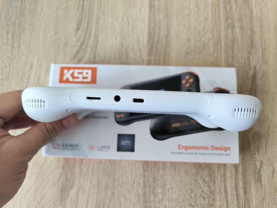 Игровая консоль K59 (Kinhank) ! Мощный процессор G99 , 6/128 Gb, 5.5" 1920x1080, Android 14