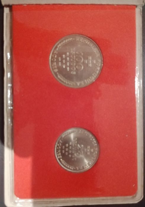Moeda  Carteira Açores 25$ + 100$