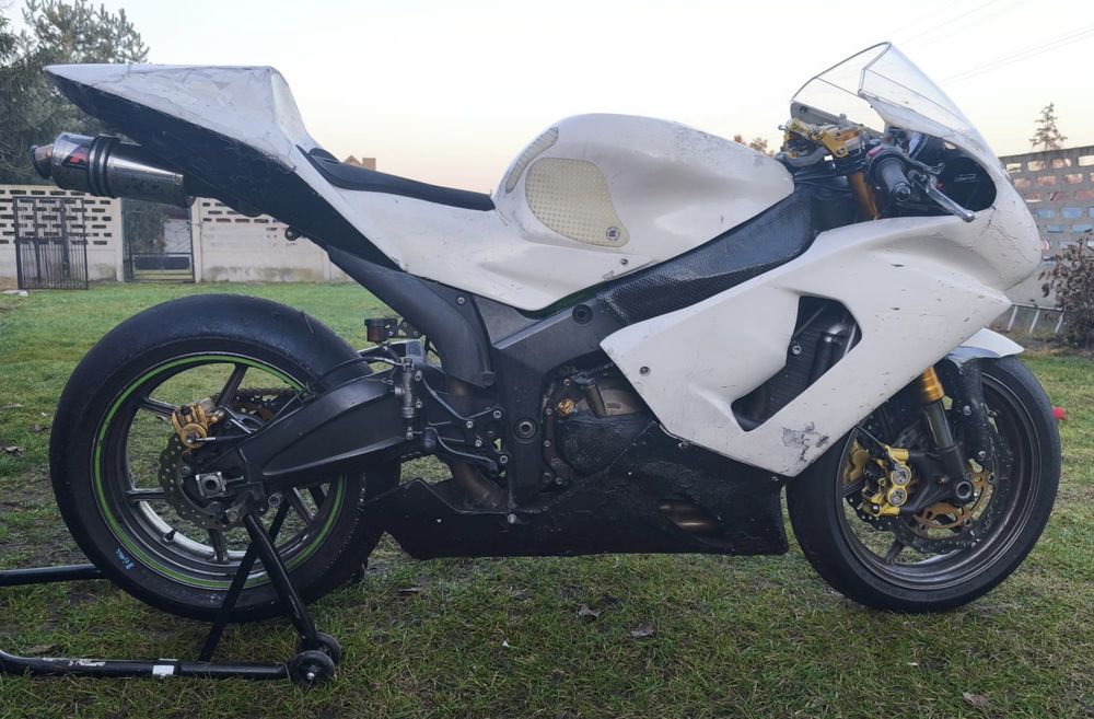 Kawasaki zx6 636 na tor torówka torowy