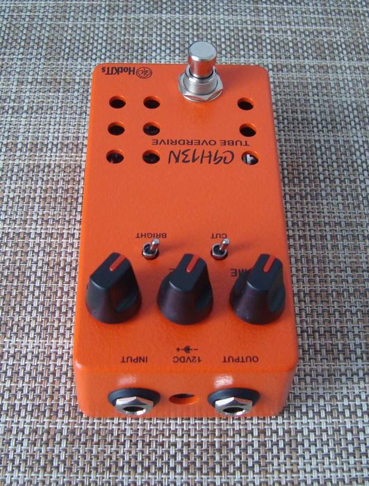 Efekt overdrive lampowy do gitary elektrycznej