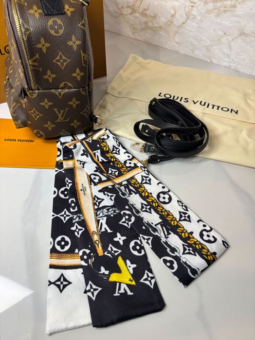 Nowy plecak Louis Vuitton Z workiem i pudełkiem Dior Gucci