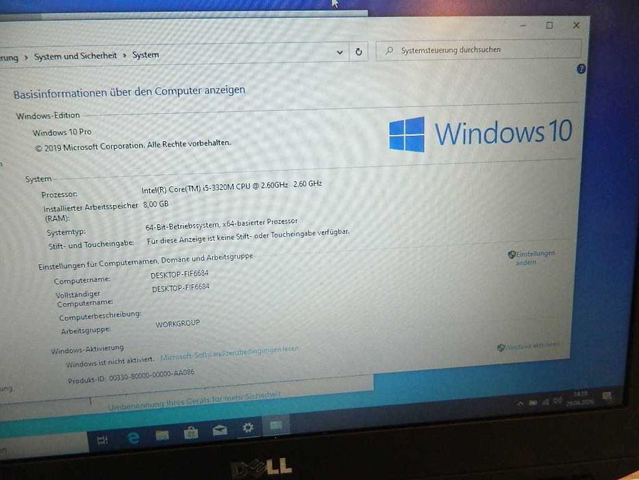 Dell Latitude E5430 Core i5-3320M 8GB DDR3 500GB