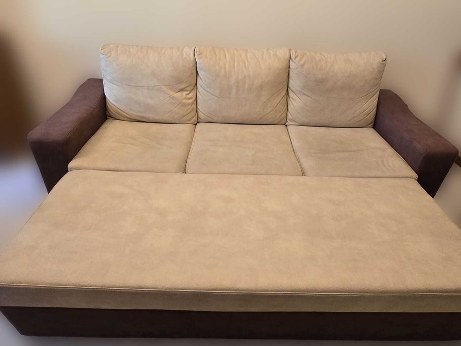 Sofá Cama Extensível 3 Lugares (Abre em Cama de Casal)