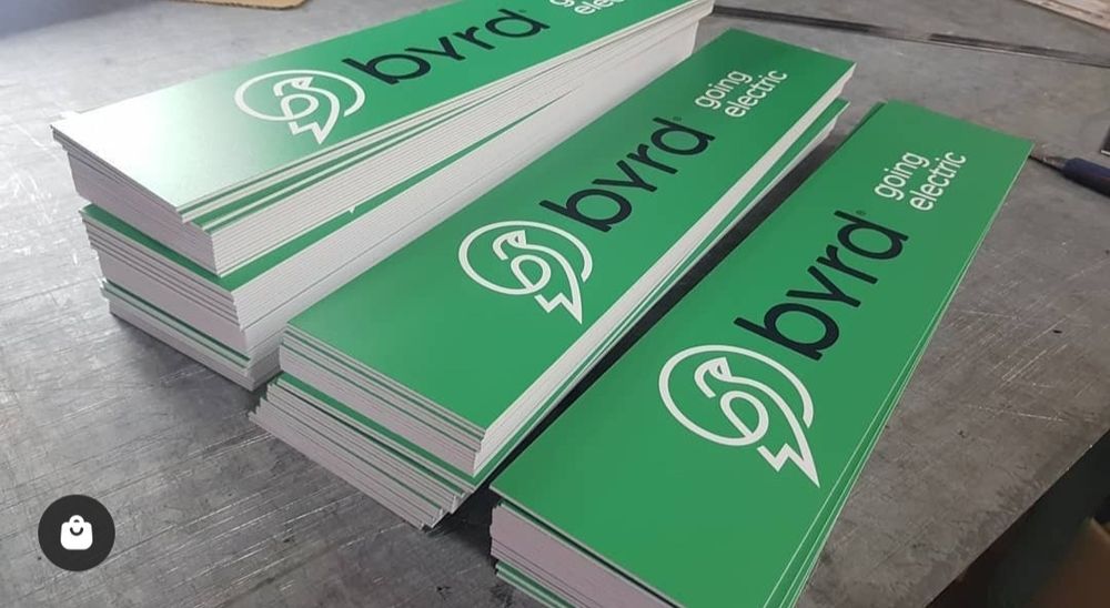 Tapa matriculas personalizadas para stands