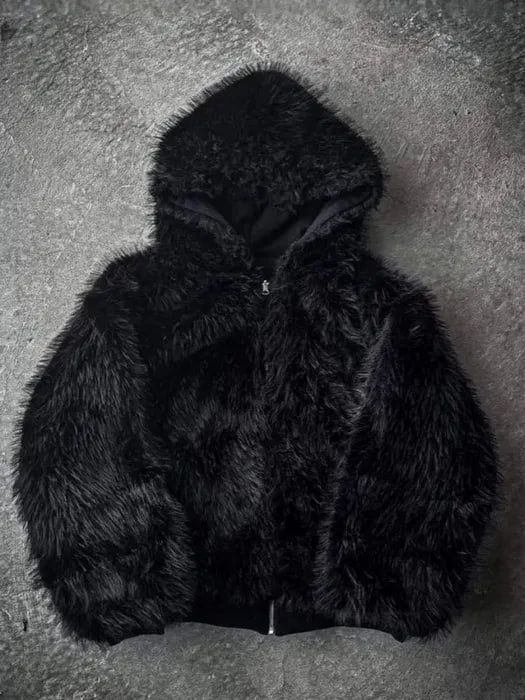 Куртка шуба Rick Owens type opium