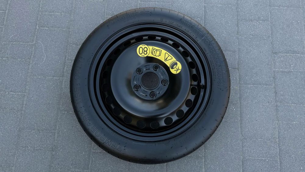 Koło dojazdowe r16 5x108 125/70 Ford focus ST Jaguar Volvo dojazdówka felga Hankook S300 95M