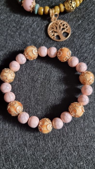 Pulseira estilo Boho- pingente Árvore da vida