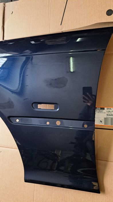 Błotnik BMW E46 Coupe Cabrio lewy ,prawy Orientblau met kod koloru 317