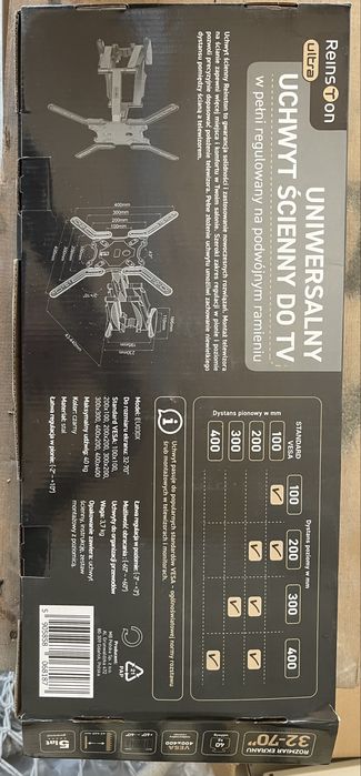 Uchwyt  ścienny do tv