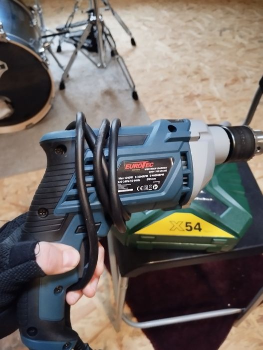 Wiertarka Eurotec gratis wiertła Bosch jak nowa