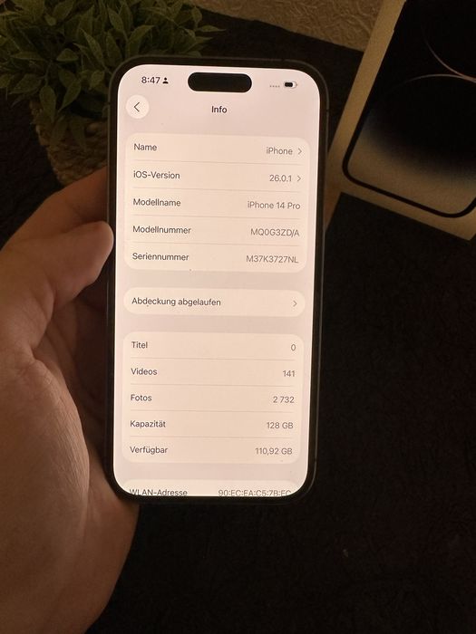 Iphone 14pro 128gb Neverlock