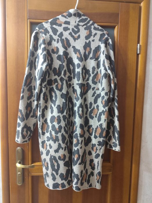 Kardigan RINO&PELLE w panterkę elegancki marki