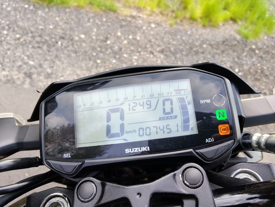 Suzuki GSX-S125 ABS 2019 | 7 500 km | nowe opony Pirelli | pełna dokumentacja