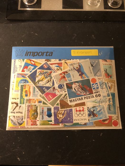 Набор почтовых марок Importa 75 Wintersport Зимний спорт