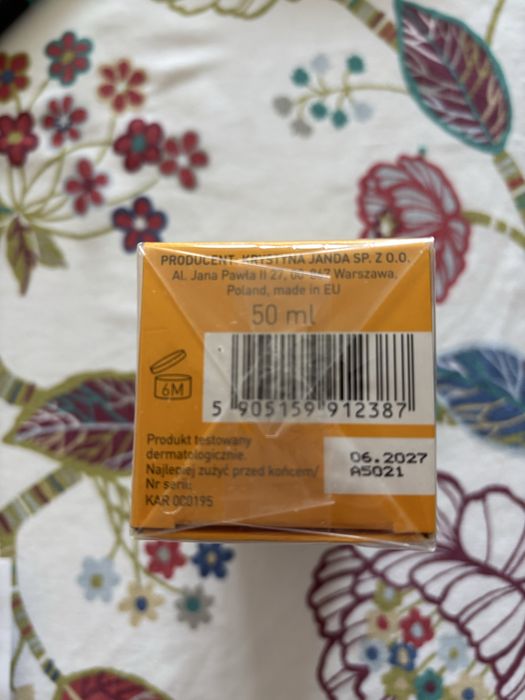 krem Parasol Słoneczny NOWY Janda SPF 50