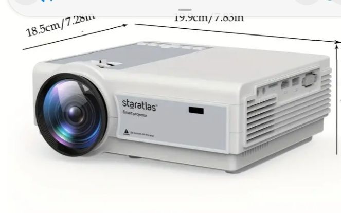 Projetor 4k com wi-fi Staratlas