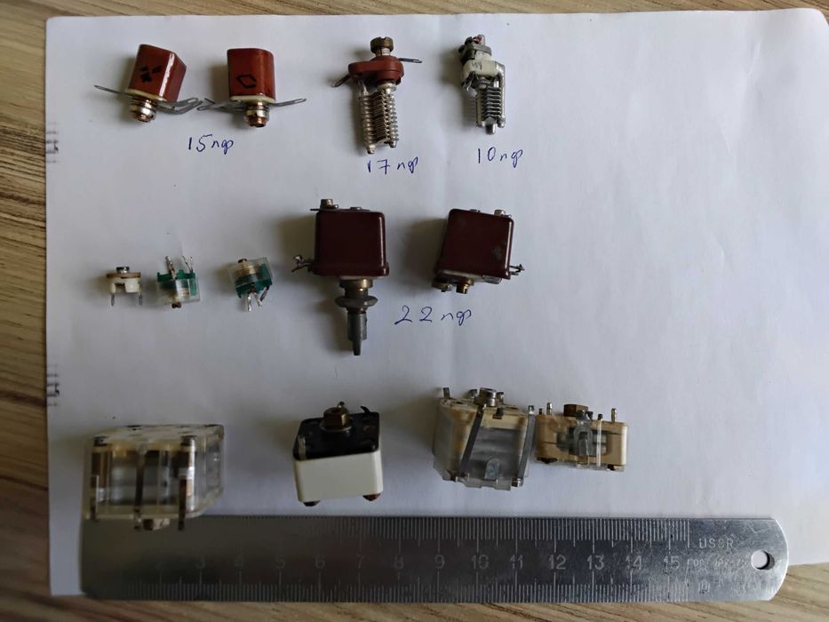 переменные конденсаторы воздушные