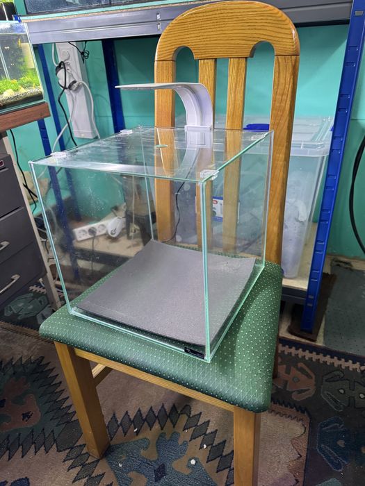 Aquario cubo com led