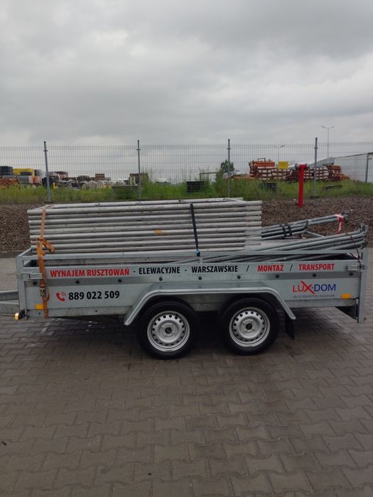 Wynajem sprzętu budowlanego - rusztowania