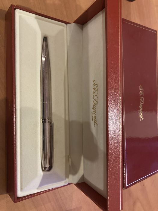 Caneta  S.T. Dupont Classique – Sterling Silver (Prata 925)