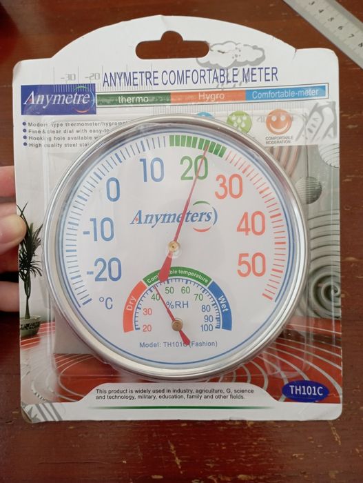 Термометр/гігрометр Anymetre TH101C