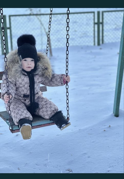 Зимовий комбінезон Gucci(Moncler)86-92см