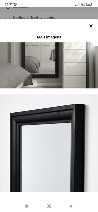 Espelho grande 1.65x75