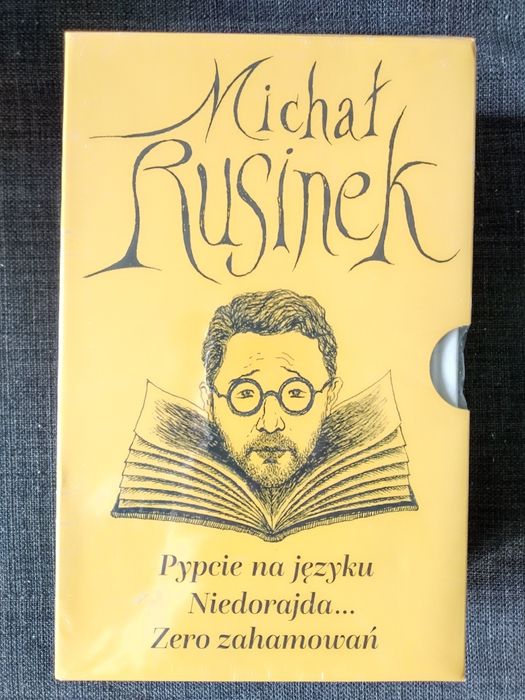 Michał Rusinek - pakiet 3 książek, nowy w folii